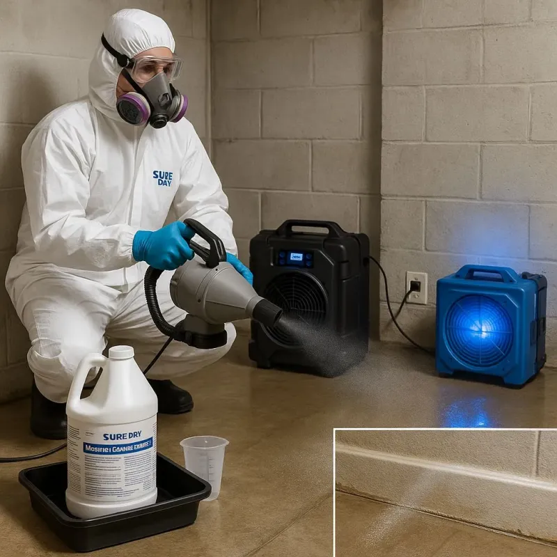 Sanitization and Odor Removal process in Claryville, KY