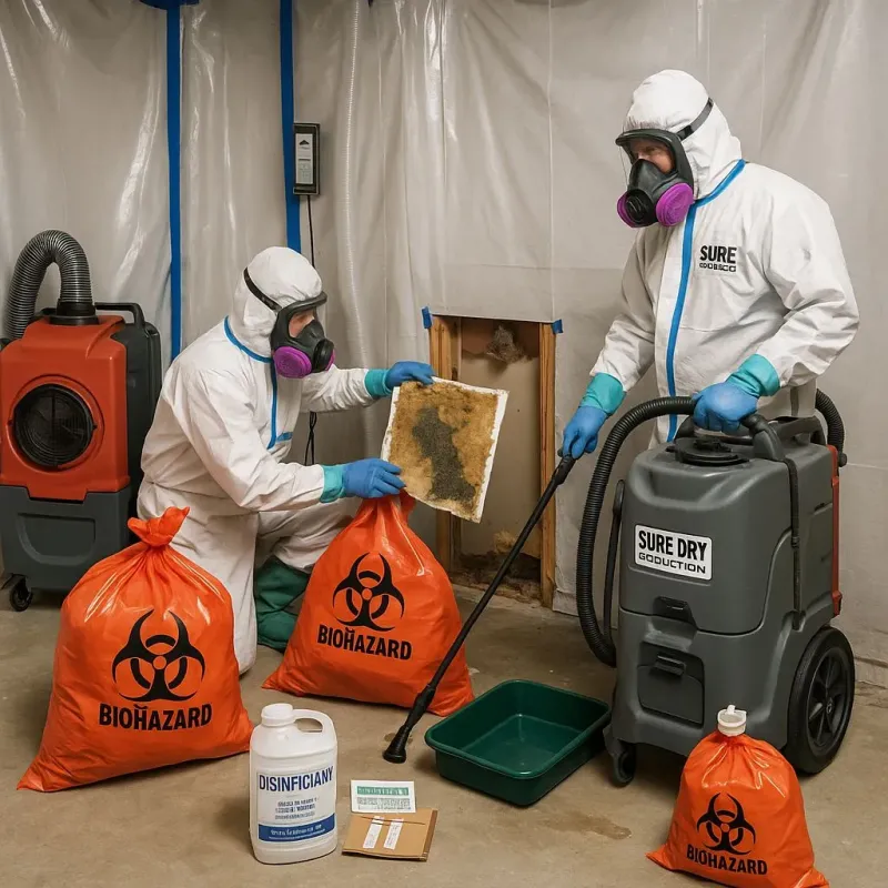 Contaminated Water Handling Protocols process in Claryville, KY